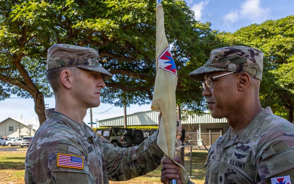 8th Special Troops Battalion, Headquarters and Headquarters Company Change of Command ceremony