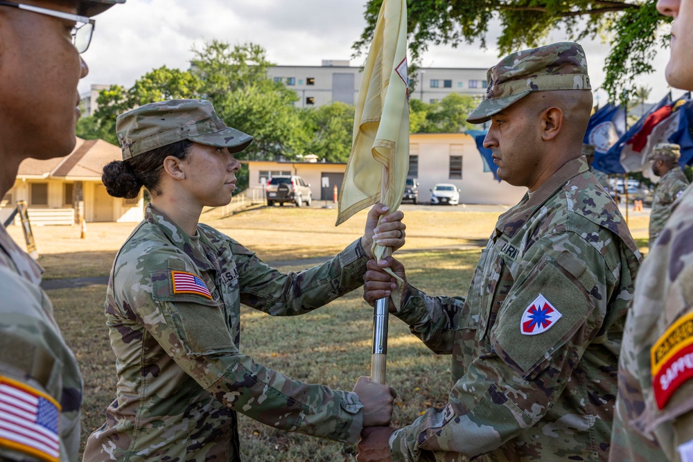 8th Special Troops Battalion, Headquarters and Headquarters Company Change of Command ceremony