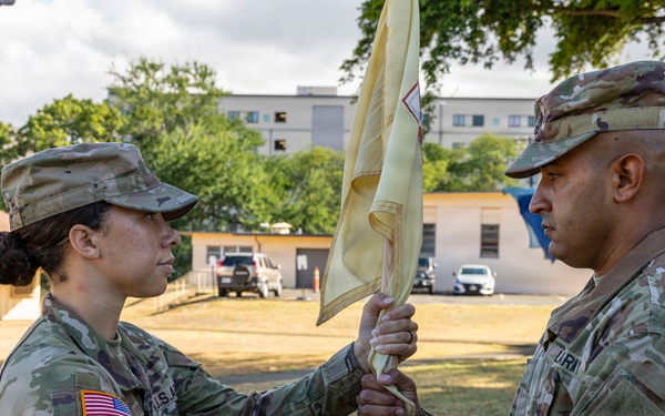 8th Special Troops Battalion, Headquarters and Headquarters Company Change of Command ceremony