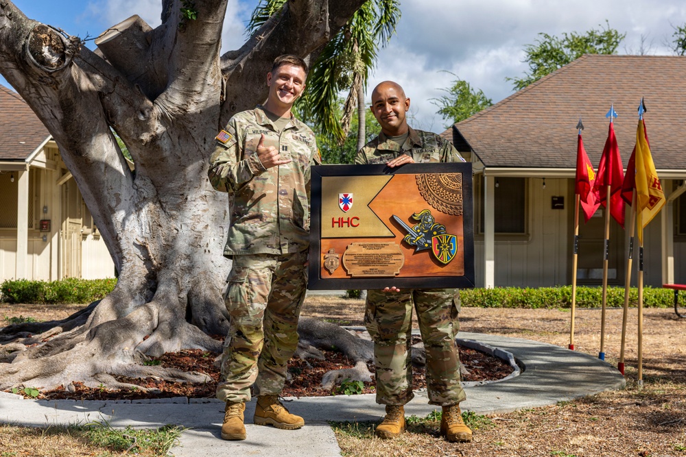 8th Special Troops Battalion, Headquarters and Headquarters Company Change of Command ceremony