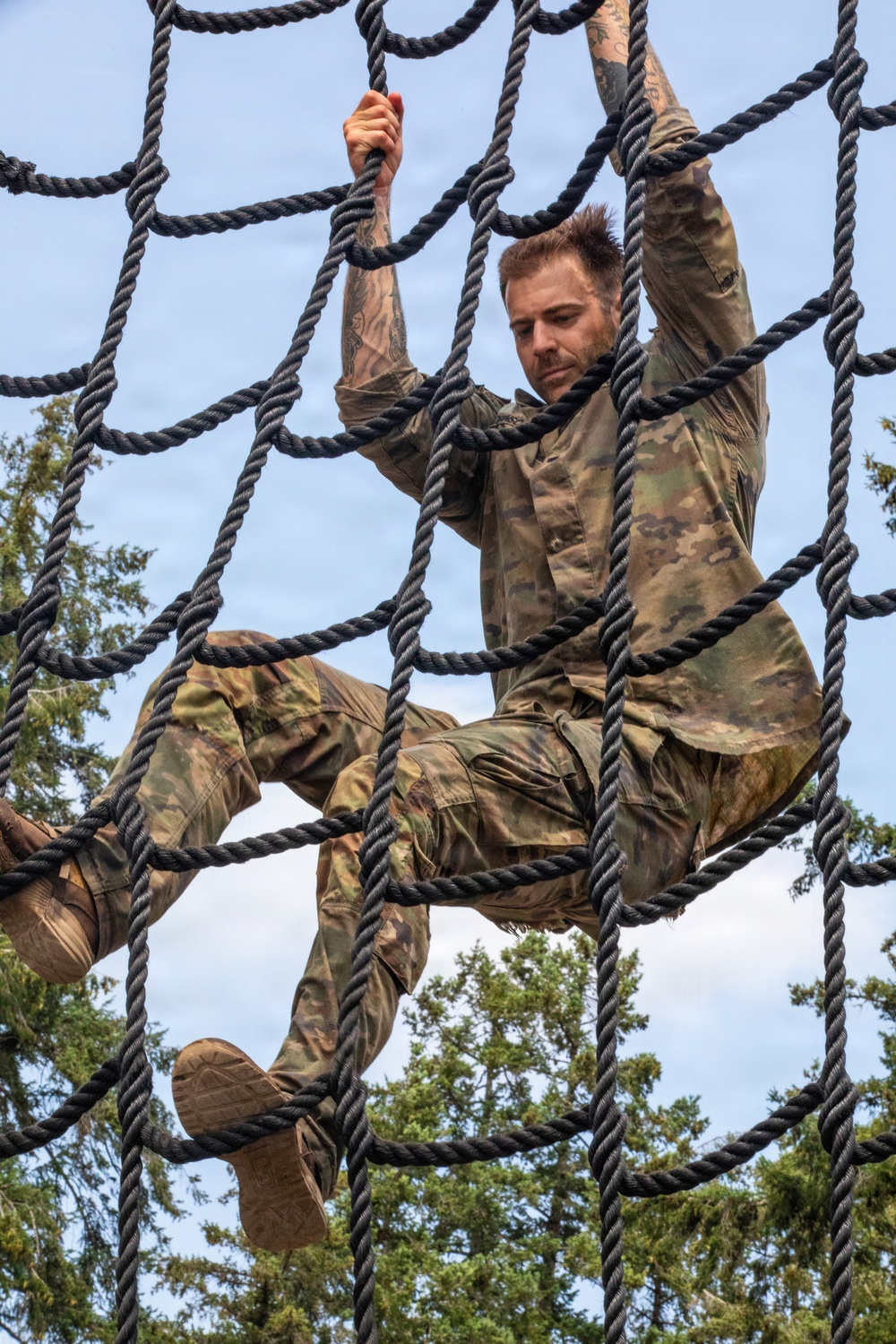 USARPAC Best Squad Competition 2026: Rope Course