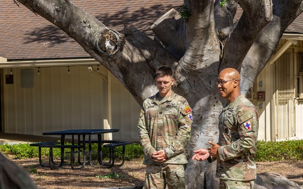 8th Special Troops Battalion, Headquarters and Headquarters Company Change of Command ceremony