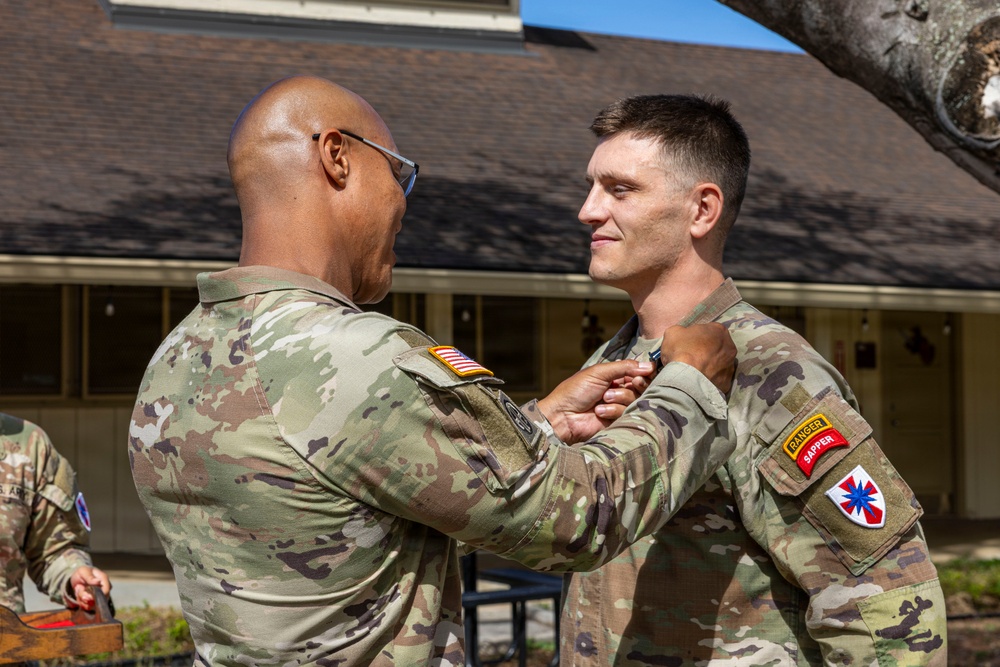 8th Special Troops Battalion, Headquarters and Headquarters Company Change of Command ceremony