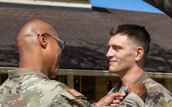 8th Special Troops Battalion, Headquarters and Headquarters Company Change of Command ceremony