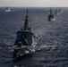 USS Theodore Roosevelt leads group sail during RIMPAC 2026