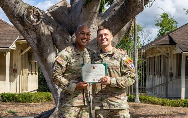 8th Special Troops Battalion, Headquarters and Headquarters Company Change of Command ceremony