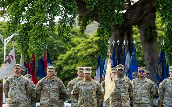 8th Special Troops Battalion, Headquarters and Headquarters Company Change of Command ceremony