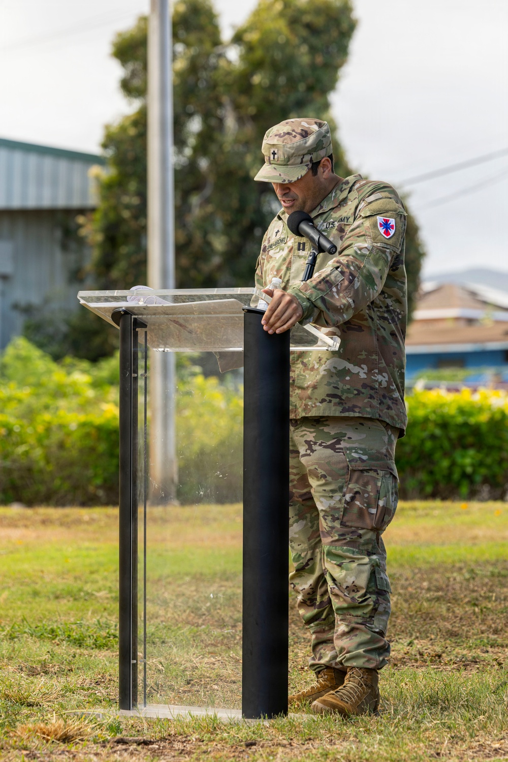8th Special Troops Battalion, Headquarters and Headquarters Company Change of Command ceremony