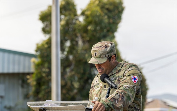 8th Special Troops Battalion, Headquarters and Headquarters Company Change of Command ceremony