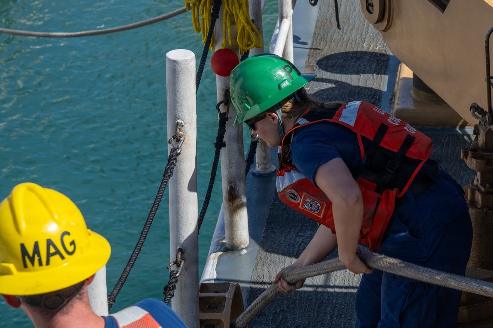 U.S. Coast Guard cutter USCGC Kimball visits Honolulu during RIMPAC 2026