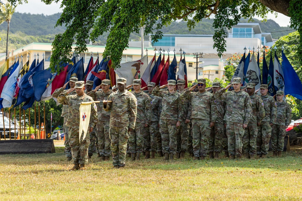 8th Special Troops Battalion, Headquarters and Headquarters Company Change of Command ceremony