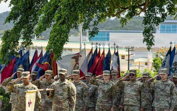 8th Special Troops Battalion, Headquarters and Headquarters Company Change of Command ceremony