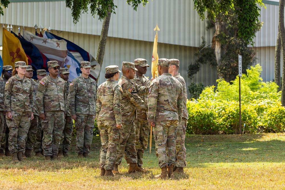 8th Special Troops Battalion, Headquarters and Headquarters Company Change of Command ceremony