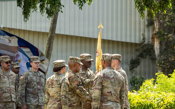 8th Special Troops Battalion, Headquarters and Headquarters Company Change of Command ceremony