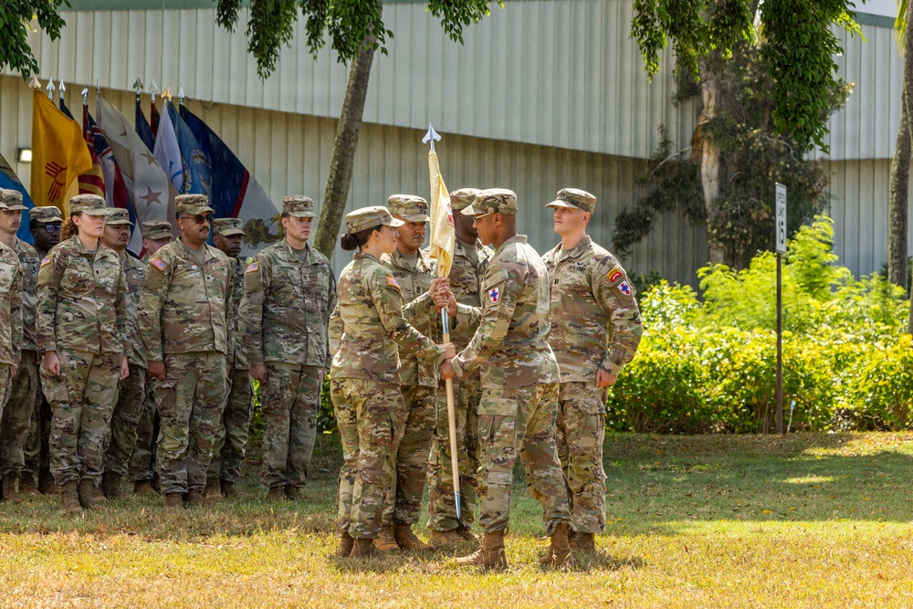 8th Special Troops Battalion, Headquarters and Headquarters Company Change of Command ceremony