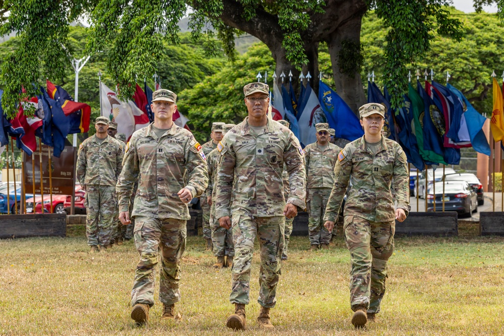 8th Special Troops Battalion, Headquarters and Headquarters Company Change of Command ceremony