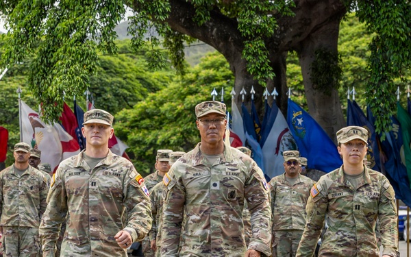 8th Special Troops Battalion, Headquarters and Headquarters Company Change of Command ceremony