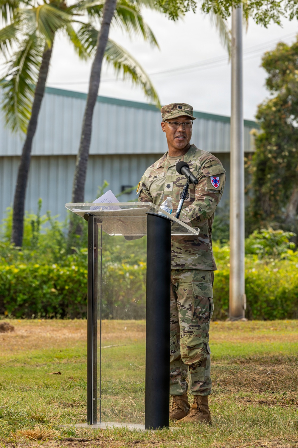 8th Special Troops Battalion, Headquarters and Headquarters Company Change of Command ceremony