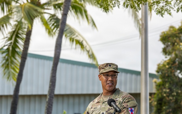 8th Special Troops Battalion, Headquarters and Headquarters Company Change of Command ceremony