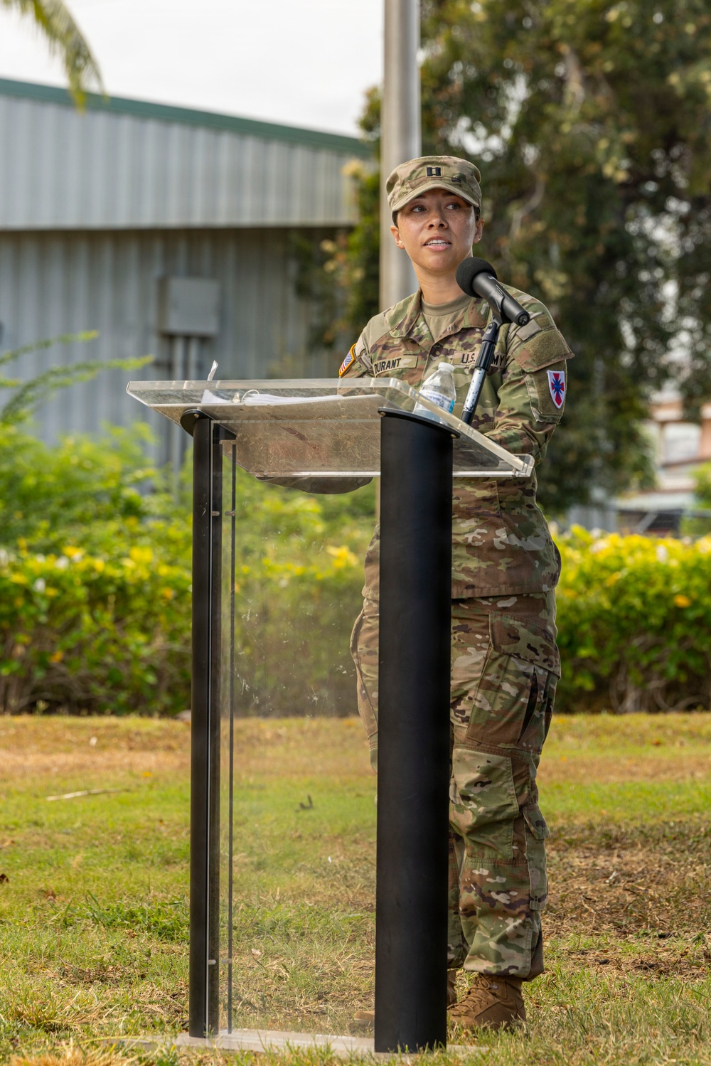 8th Special Troops Battalion, Headquarters and Headquarters Company Change of Command ceremony