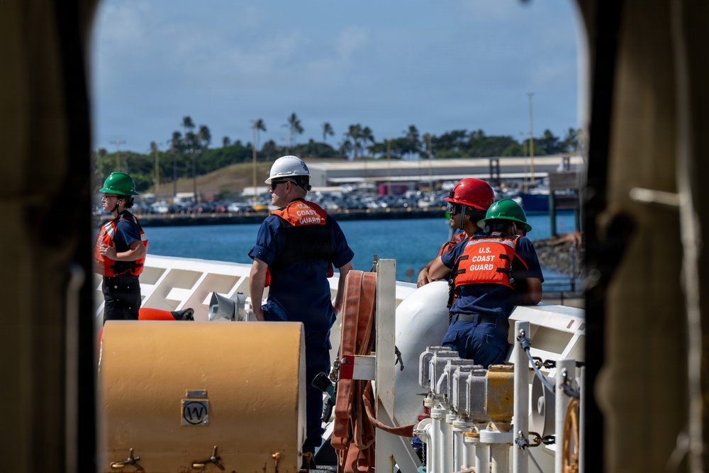 U.S. Coast Guard cutter USCGC Kimball visits Honolulu during RIMPAC 2026