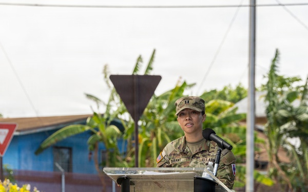 8th Special Troops Battalion, Headquarters and Headquarters Company Change of Command ceremony