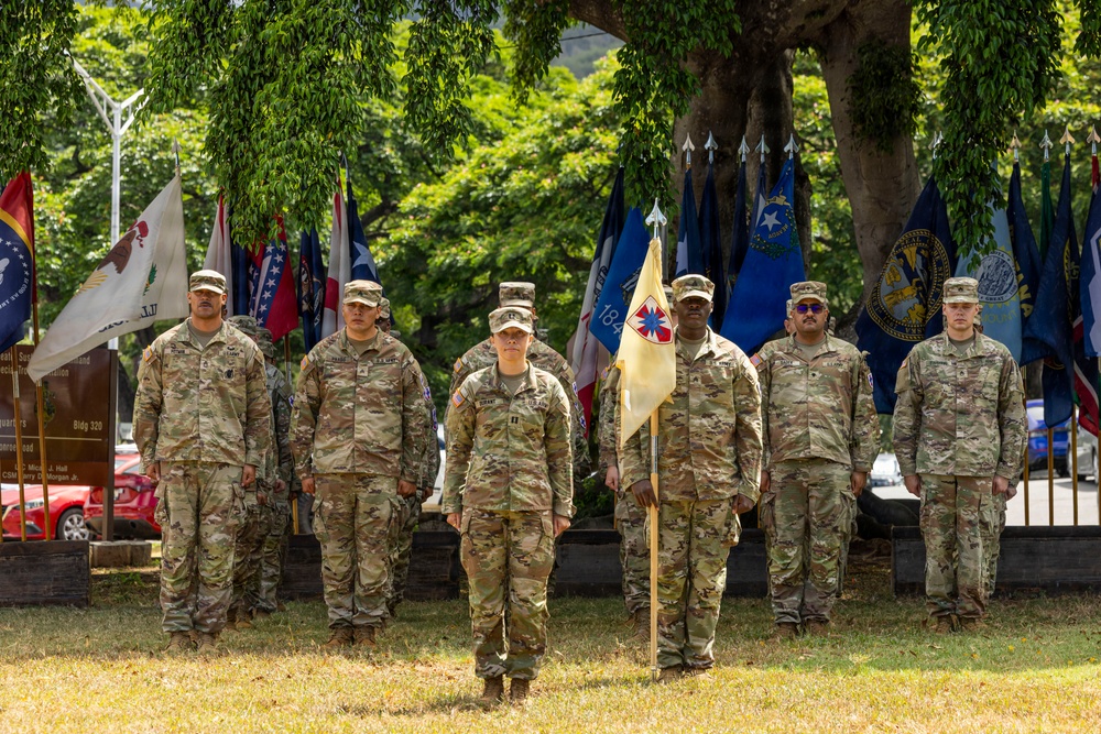 8th Special Troops Battalion, Headquarters and Headquarters Company Change of Command ceremony