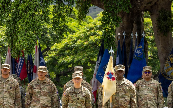 8th Special Troops Battalion, Headquarters and Headquarters Company Change of Command ceremony