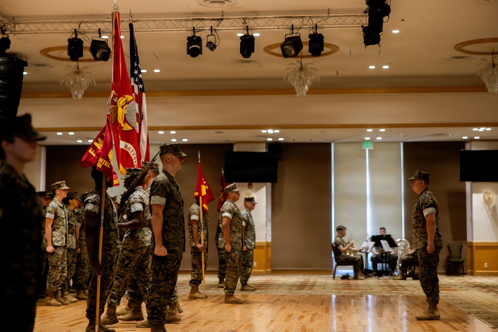 3d Intelligence Battalion conducts relief and appointment ceremony