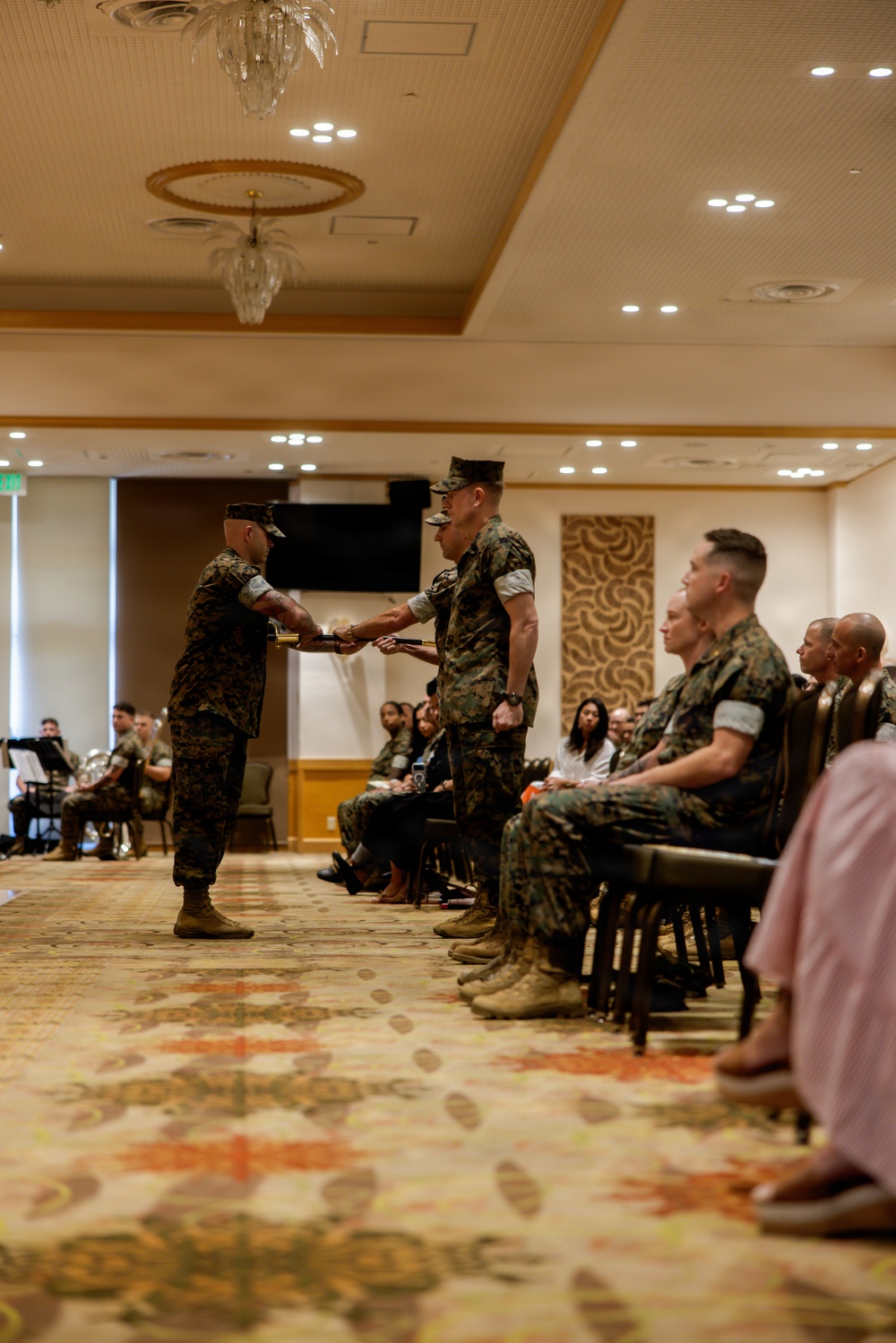 3d Intelligence Battalion conducts relief and appointment ceremony