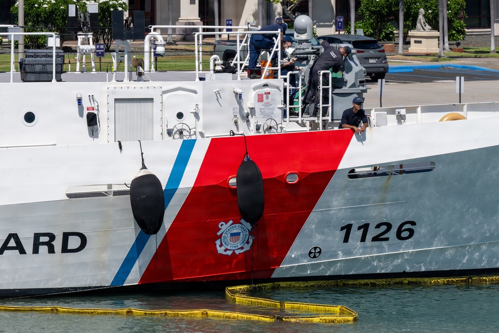 U.S. Coast Guard cutter Joseph Gerczak visits Honolulu during RIMPAC 2026