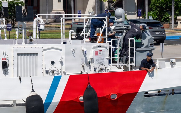 U.S. Coast Guard cutter USCGC Kimball visits Honolulu during RIMPAC 2026