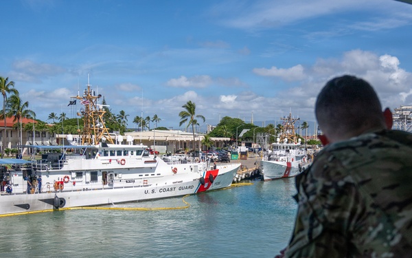 U.S. Coast Guard cutter USCGC Kimball visits Honolulu during RIMPAC 2026