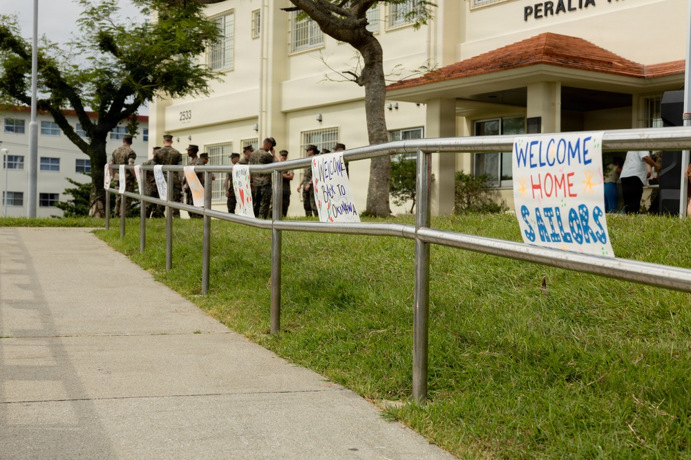 31st MEU returns home after six-month deployment