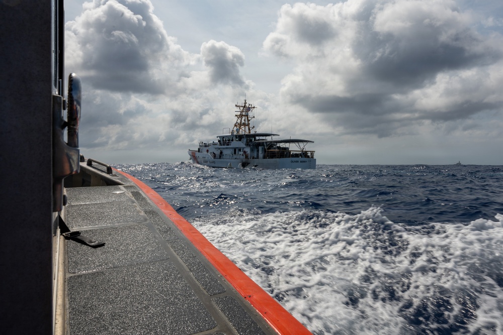 U.S. Coast Guard sails at Rim of the Pacific 2026