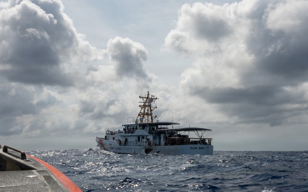 U.S. Coast Guard sails at Rim of the Pacific 2026