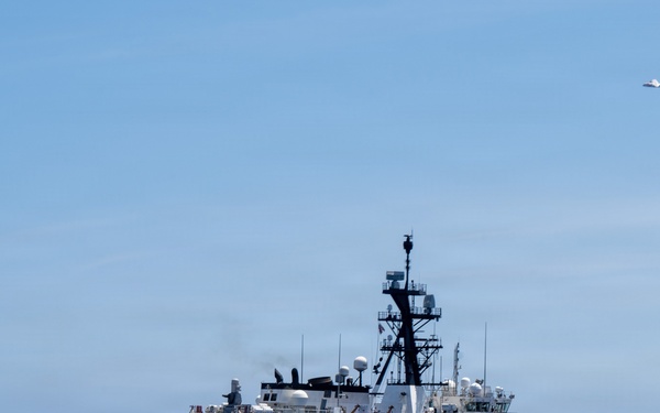 U.S. Coast Guard trains during RIMPAC 2026