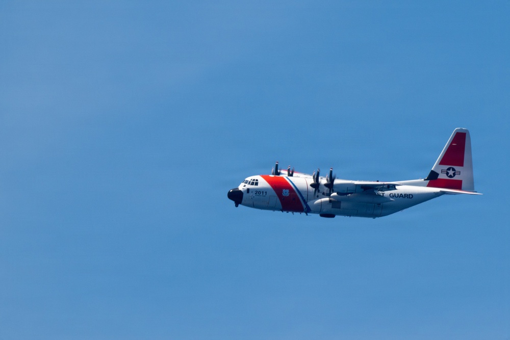 U.S. Coast Guard flies at RIMPAC 2026