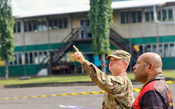 844th Engineer Battalion transfers renovated school during Tamiok Strike 26