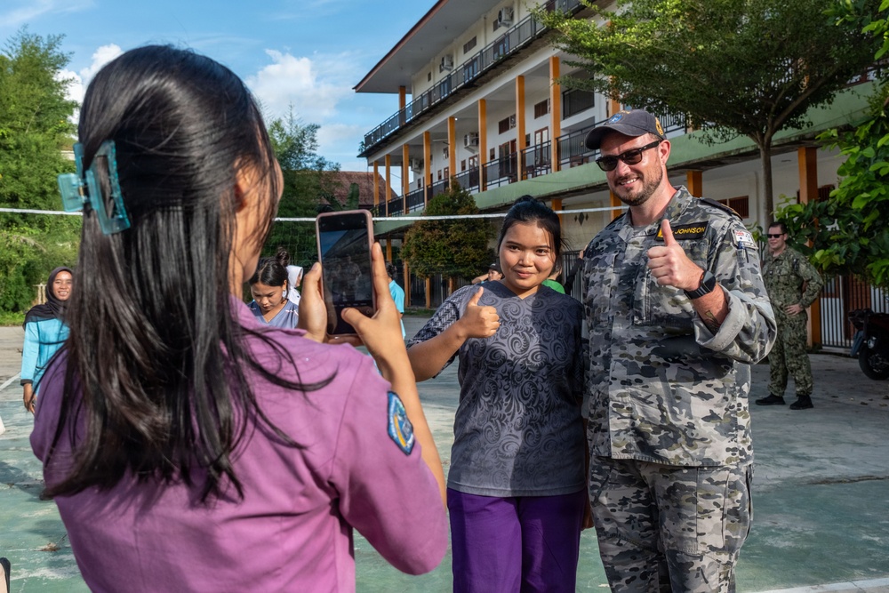 Pacific Partnership 2026 visits STIKes Nauli Husada in Sibolga, Indonesia