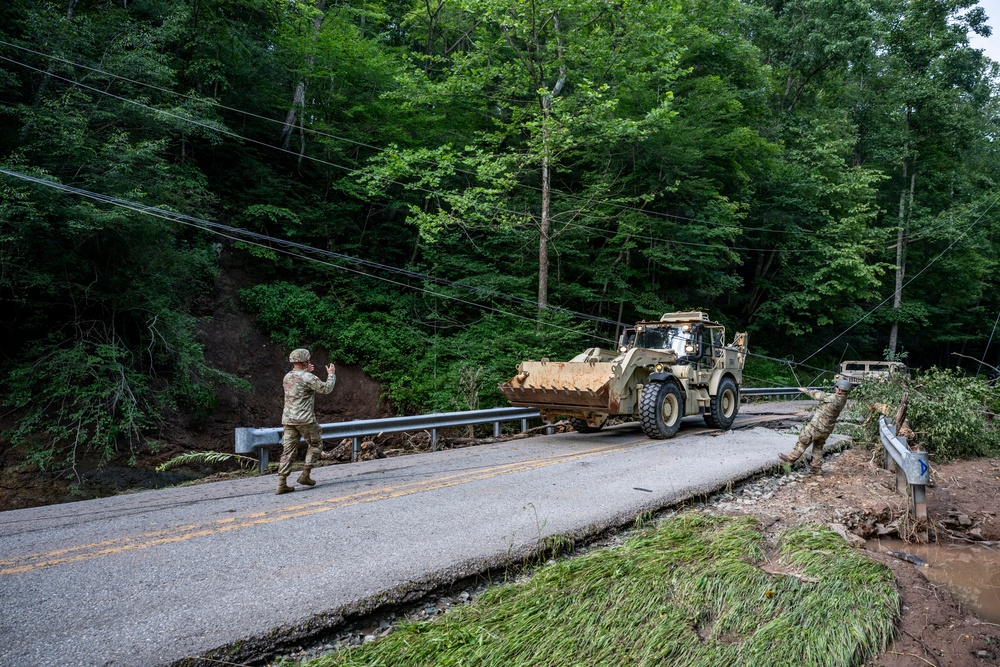 W.Va. Guard Conducts Flood Response Operations