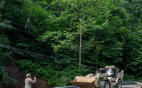 W.Va. Guard Conducts Flood Response Operations