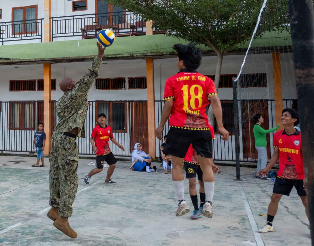 Pacific Partnership 2026 visits STIKes Nauli Husada in Sibolga, Indonesia