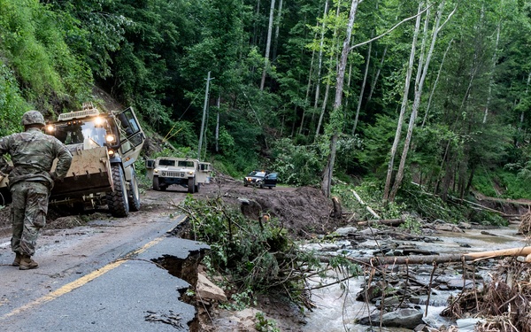 W.Va. Guard Conducts Flood Response Operations