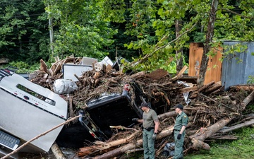 W.Va. Guard Conducts Flood Response Operations