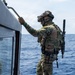 Mexican Marines visit the Coast Guard Cutter Kimball during RIMPAC 26