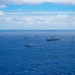 Partner nations participate in group sail lead by the USS Theodore Roosevelt during RIMPAC 26