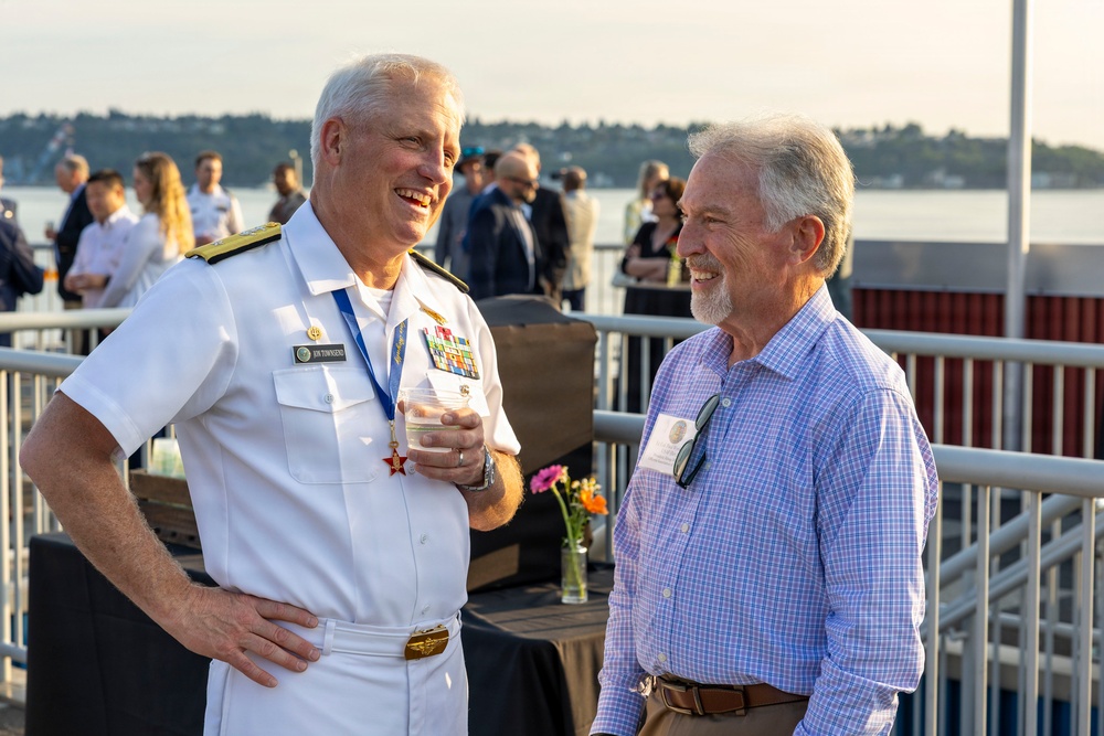 Seattle Seafair Fleet Week U.S. Navy Reception