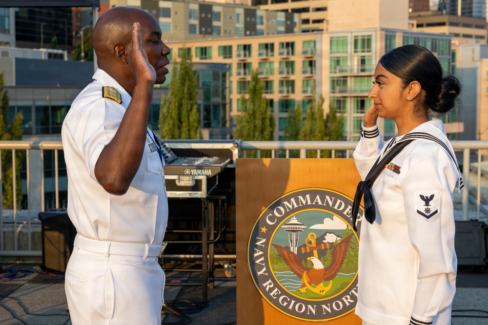 Seattle Seafair Fleet Week U.S. Navy Reception