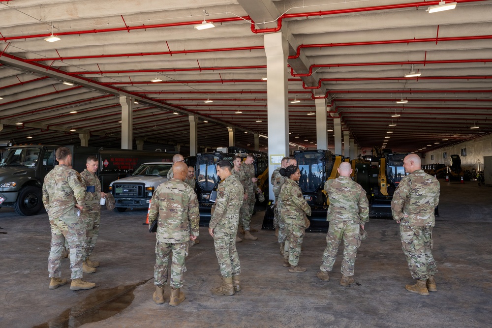 PACAF A4 assesses Andersen dormitory renovations, logistics warehouses